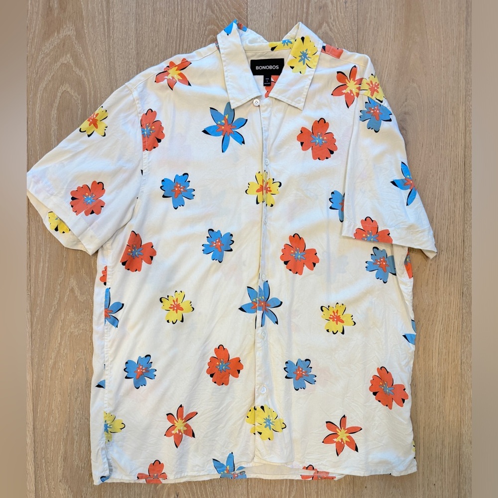 Bonobos size L Riviera Cabana Shirt